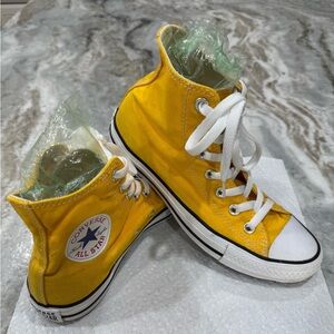 Converse Bright Yellow High-Tops
